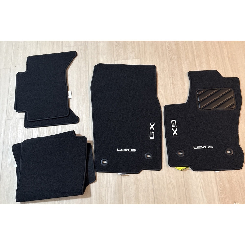 BRAND NEW - OEM LEXUS GX 550 2024-2025 Black Carpet Floor Mats - Genuine
